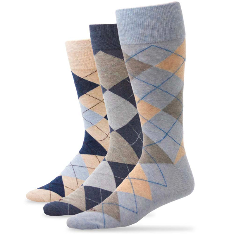 XXL Classic Dress Socks (Multi 3-Pack) Socks ()