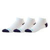 Performance No-Show Sock (3-Pack) white
