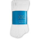 XXL Crew Sport Socks (3-Pack) (Color: white) Men's Size: 15-18 Socks