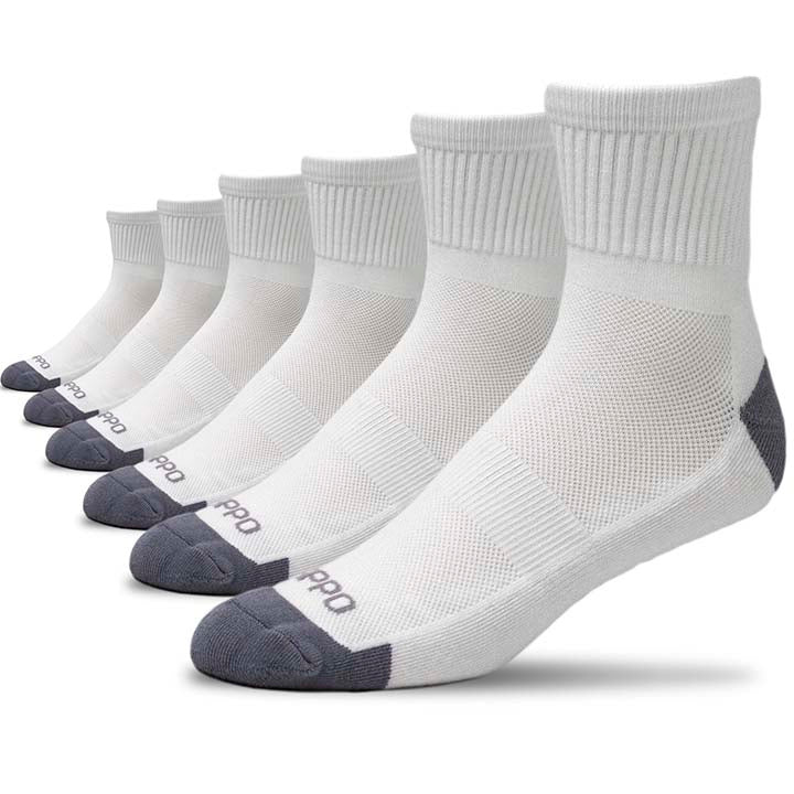 Oddball Performance Training Sock (3-Pack) (Color: white) Men's Size: 15-18 Socks