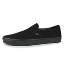 Vans Original Classic Slip-On Shoes (Color: black mono)
