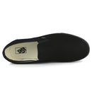 Vans Original Classic Slip-On Shoes (Color: black mono)