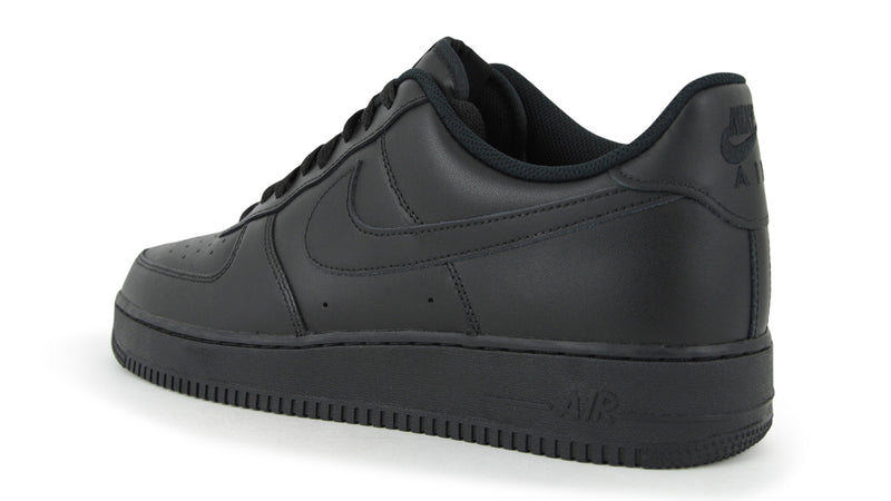 Nike Air Force 1 '07 Shoes (Color: black/black)