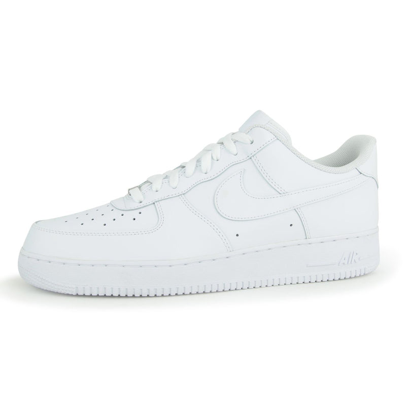Nike Air Force 1 '07 Shoes (Color: white/white)
