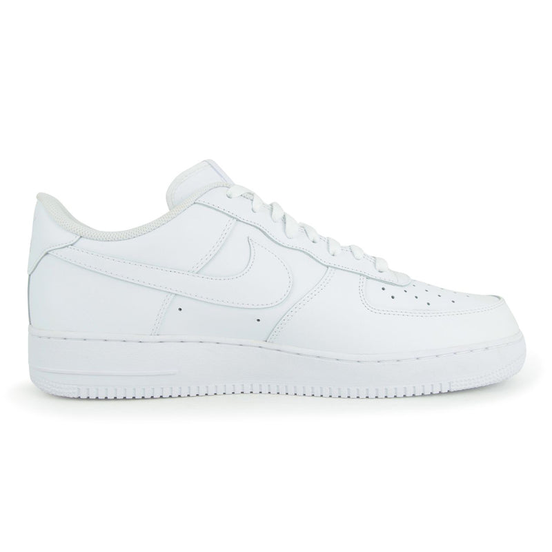 Nike Air Force 1 '07 Shoes (Color: white/white)