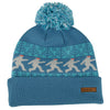 Bigfoot Pom Beanie blue ice