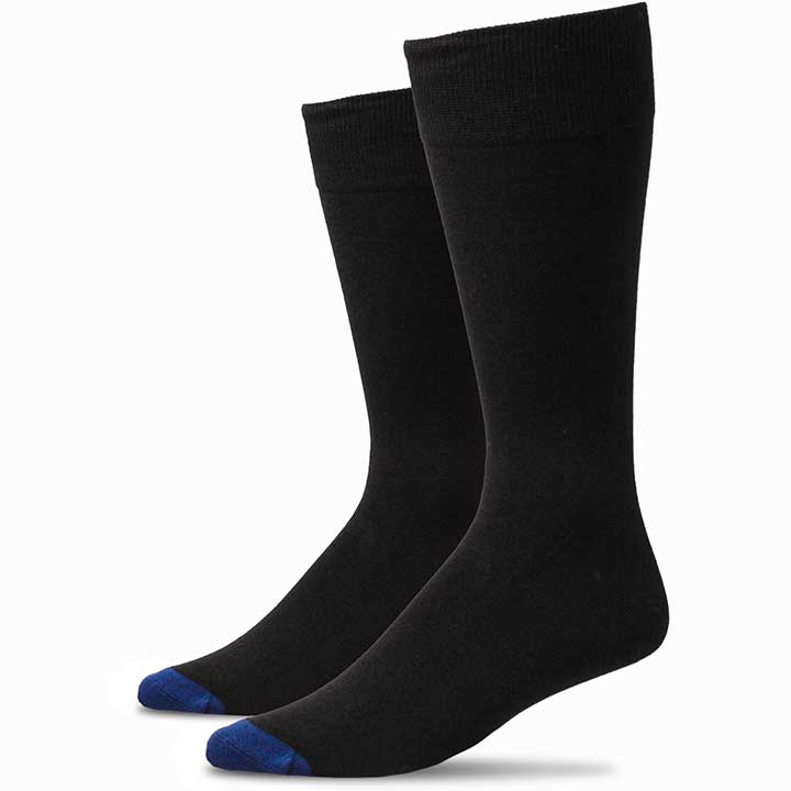 Oddball Marshall Dress Sock (3-Pack) (Color: charcoal/black/black) Men's Size: 15-18 Socks