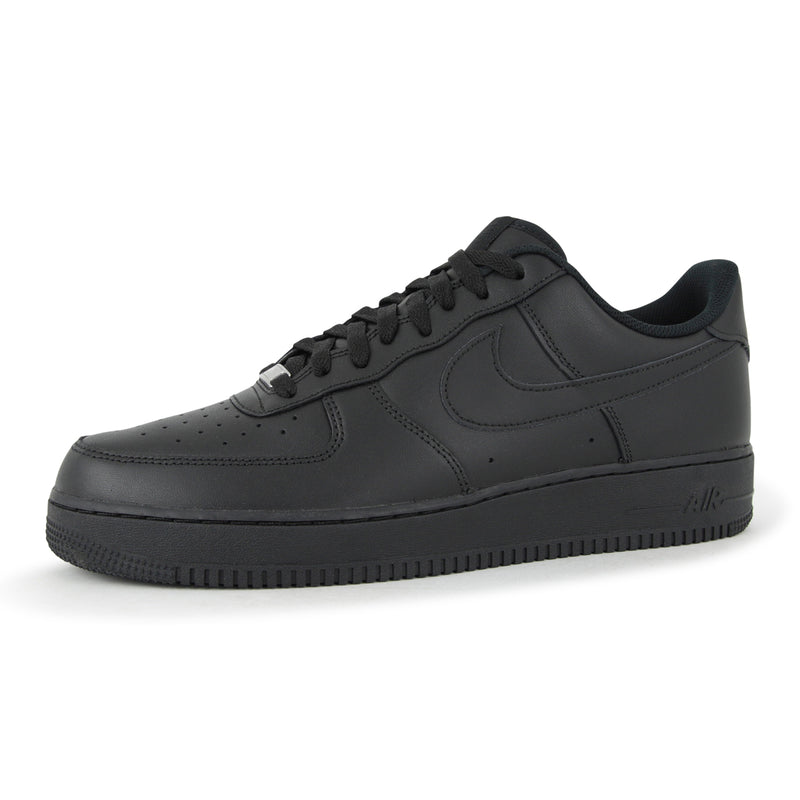 Nike Air Force 1 '07 Shoes (Color: black/black)