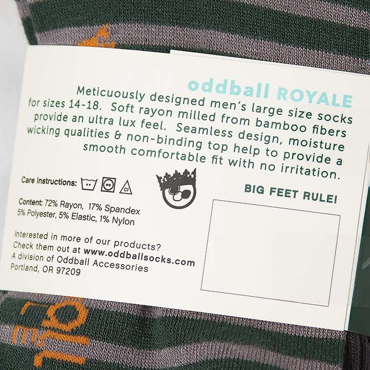 Oddball Marshall Dress Sock (3-pack) (Color: Modern Collection) Men's Size: 15-18 Socks