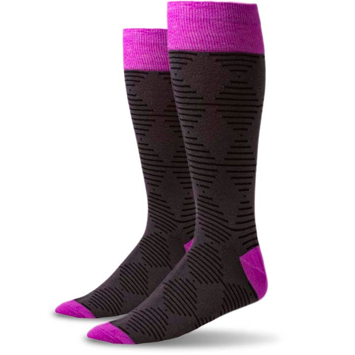 Oddball Marshall Dress Sock (3-pack) (Color: Modern Collection) Men's Size: 15-18 Socks