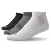 No Show Sport Socks (Multi 3-Pack) white/grey/black