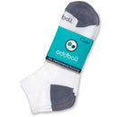 Oddball Performance Running Sock (3-Pack) (Color: white) Men's Size: 15-18 Socks