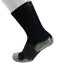 OS1st WP4 Wellness Crew Sock (Color: black) Men's Size: 15-17, 15-17 Wide Socks