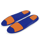 Oddball Premium Comfort Insole (Color: blue/orange) Men's Shoe Sizes 14-18
