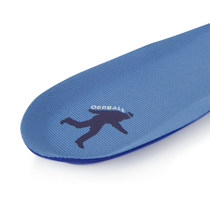 Oddball Premium Comfort Insole (Color: blue/orange) Men's Shoe Sizes 14-18