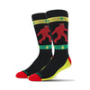 Bigfoot Sock (Rasta Monsta) black/green/red/yellow