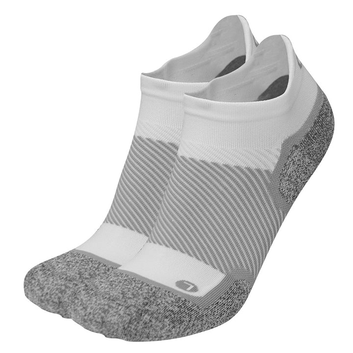 OS1st WP4 Wellness No-Show Sock (Color: white) Men's Size: 15-17, 15-17 Wide Socks